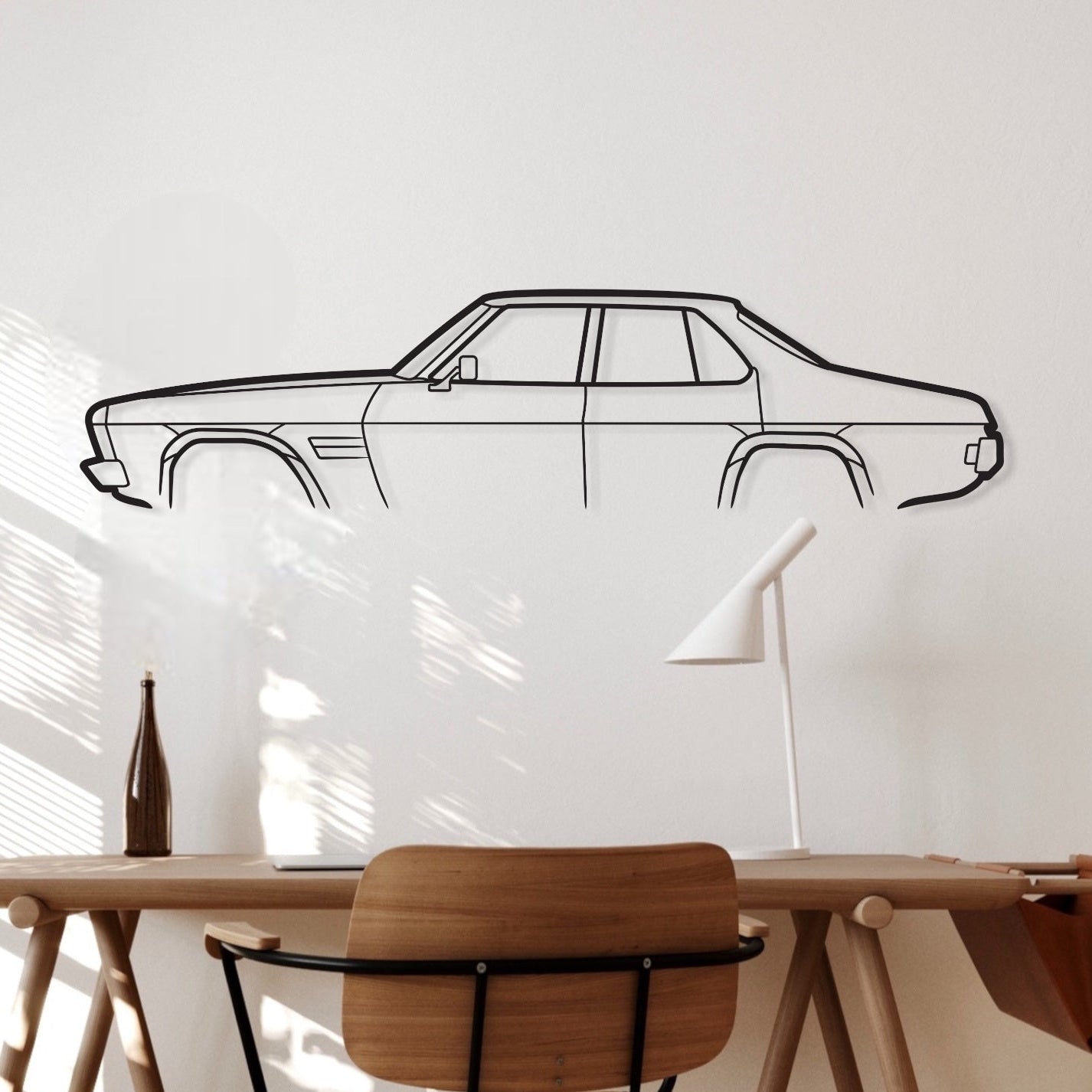 Holden Kingswood HQ GTS 4 Door Metal Wall Art Silhouette