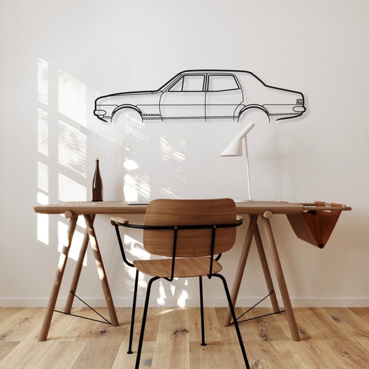 Holden Premiere Sedan Metal Wall Art on Study, Bedroom wall
