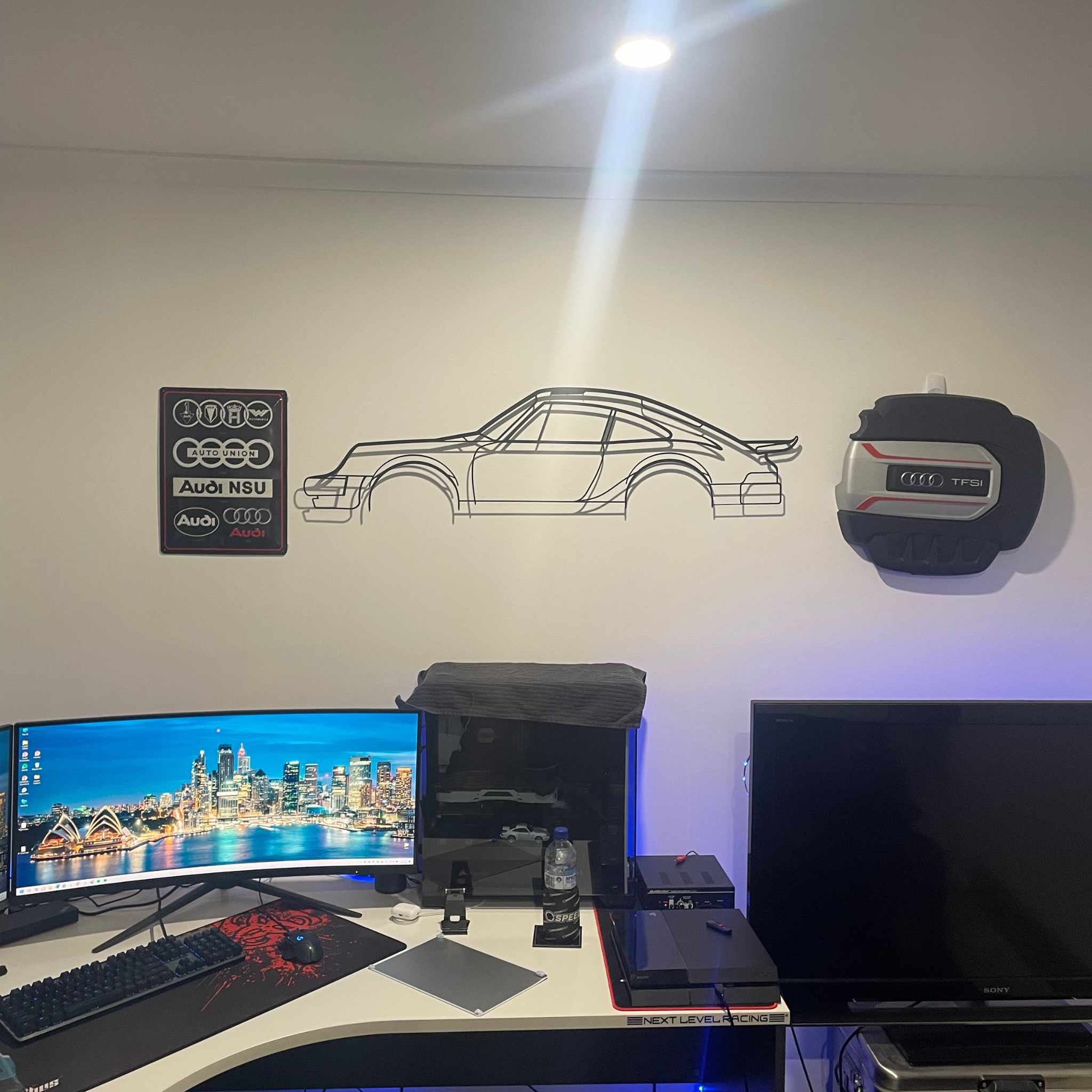 Porsche 911 1980 Turbo Metal Wall Art