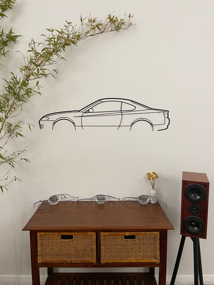 Nissan Silvia s15 silhouette art large and small sizes