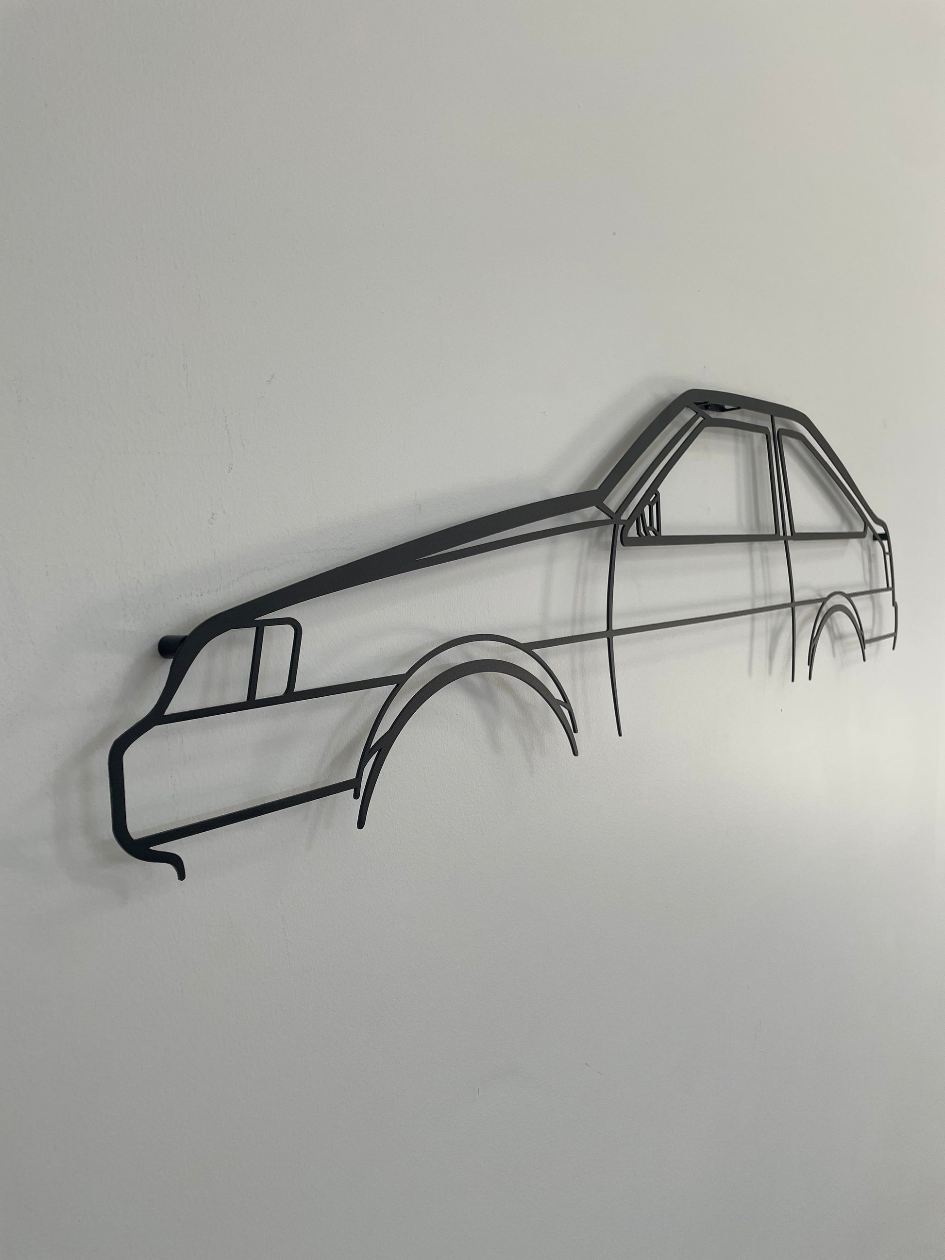 Side on of Toyota Corolla Sprinter Levin AE86 wall art