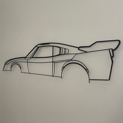 Toyota Celica LB2 Metal Wall Art