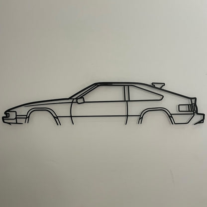 Toyota Celica Supra Ma65 Metal Wall Art