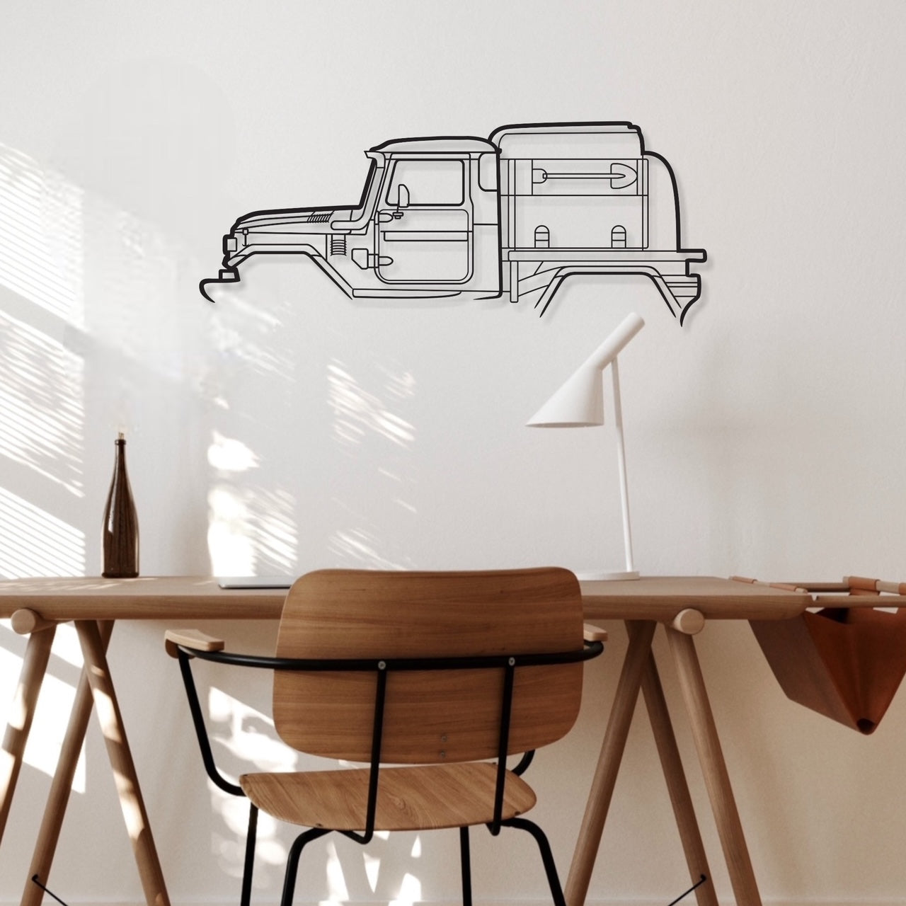 Toyota Land Cruiser FJ 40 Series Metal Wall Art