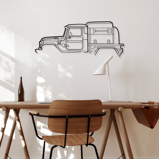 Toyota FJ 40 Series Metal Wall Art