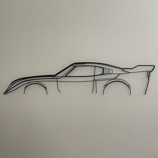 Toyota LB Racecar Metal Wall Art