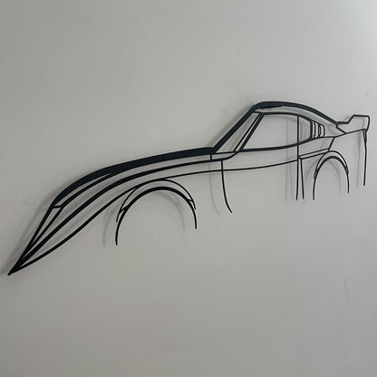 Toyota LB Racecar Metal Wall Art