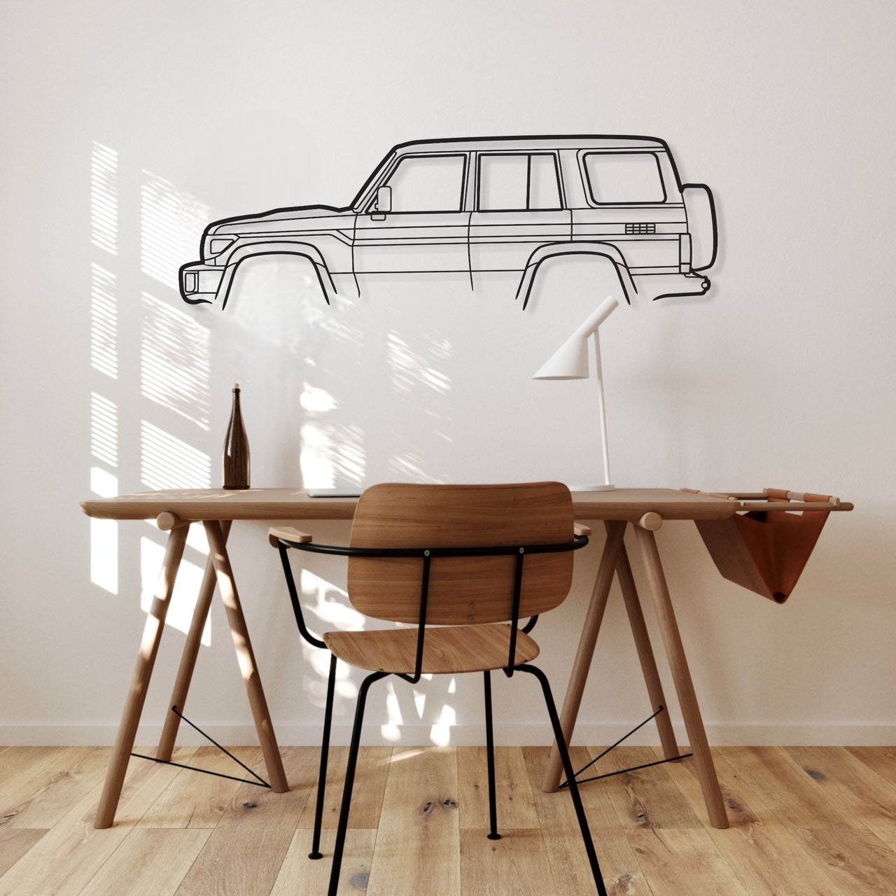 Toyota Land Cruiser 70 Series Metal Wall Art