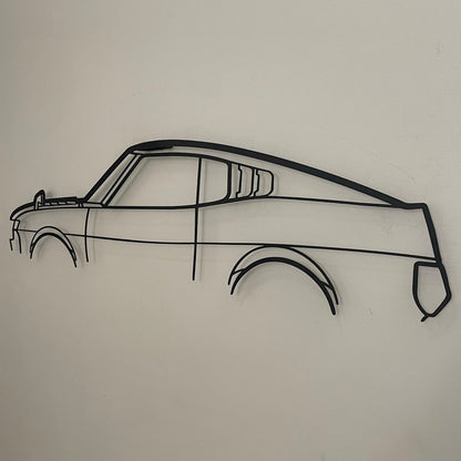 Toyota RA27 GT Metal Wall Art