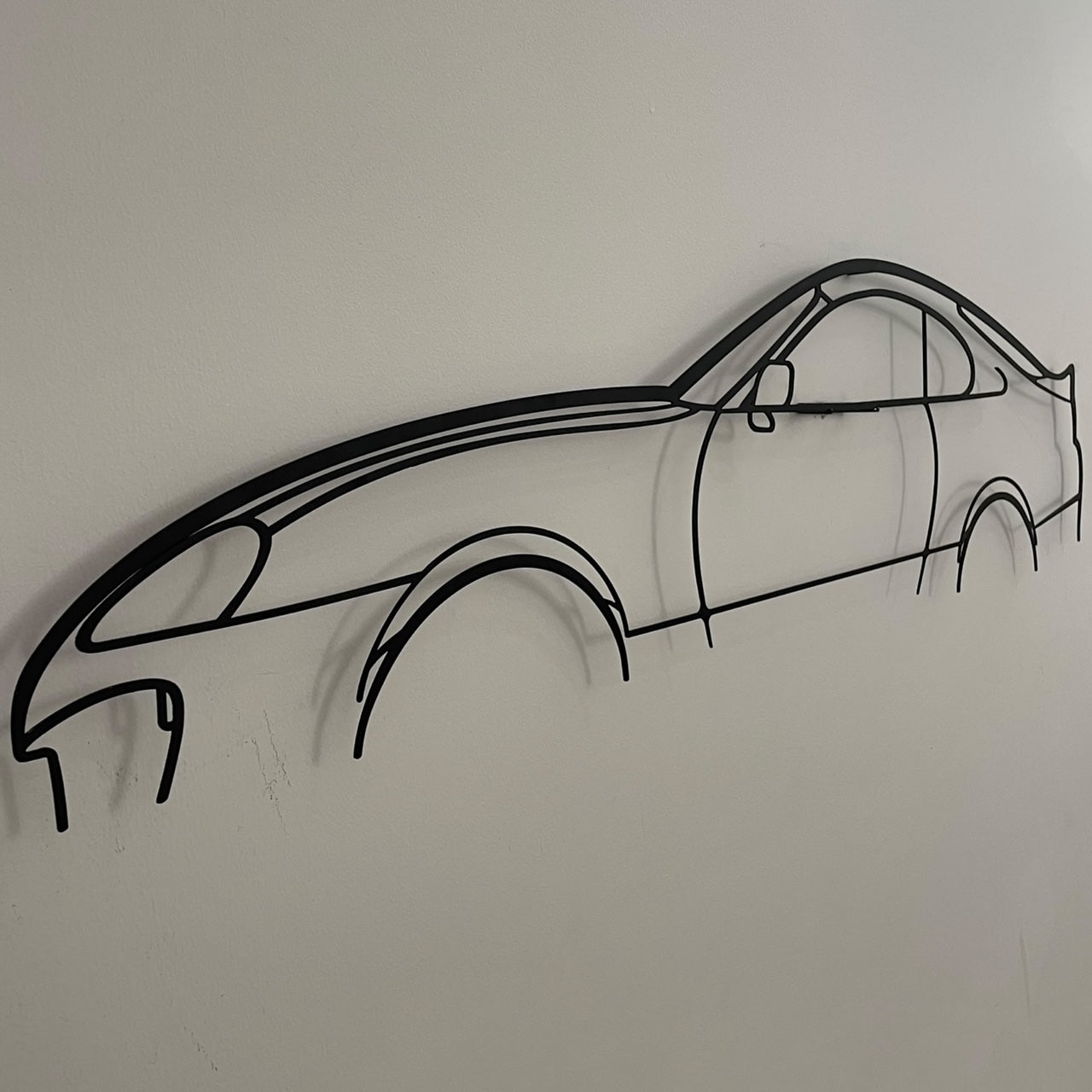 Toyota Supra MK4 Metal Wall Art