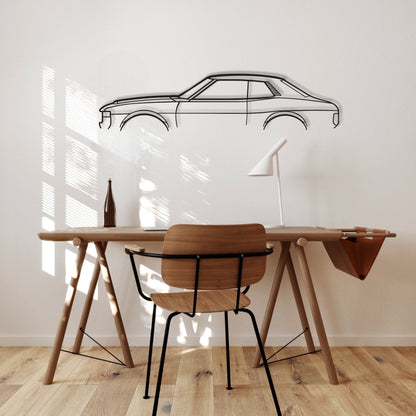 Toyota Celica RA23 Metal Wall Art