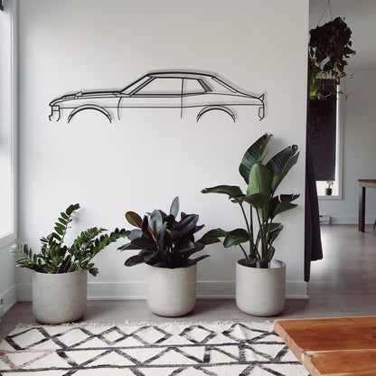 Toyota Celica RA 23 GT Metal Wall Art