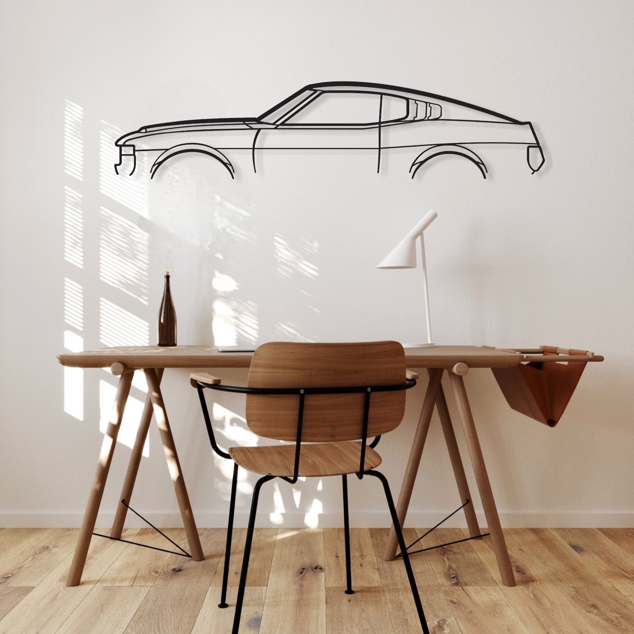 Toyota Celica RA28 Shaved Metal Wall Art