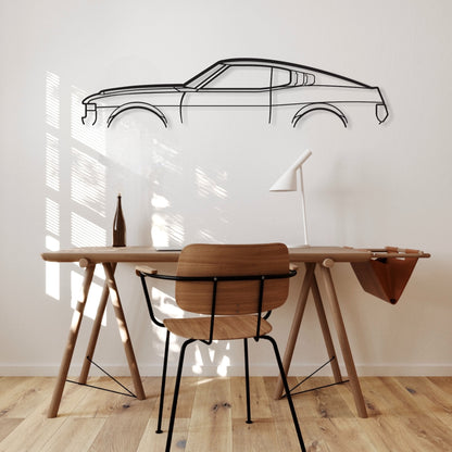 Toyota Celica RA28 Shaved Metal Wall Art