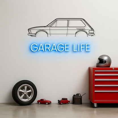 VW Brasilia Metal Wal Art Metal Silhouette Wall Art
